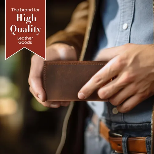 Vista 8 de Style N Craft Estuche plegable para tarjetas de crédito para hombre