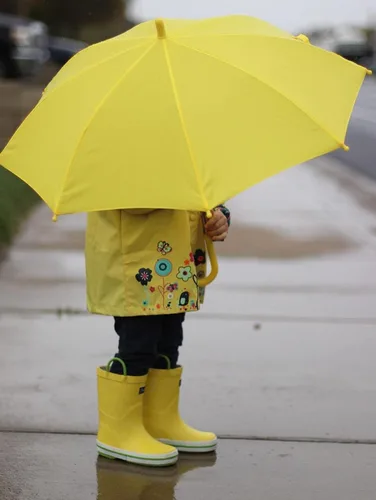 Vista 16 de Arshiner Chamarra impermeable con capucha para niña, para bebé y niño