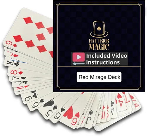 Vista 21 de Ilusiones de cartas para magos principiantes a profesionales: aparición, teletransporte, transformando milagros (Baraja Svengali azul)
