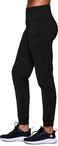 Vista 4 de RBX Active - Pantalones deportivos para mujer, ligeros, ultra suaves, con bolsillos
