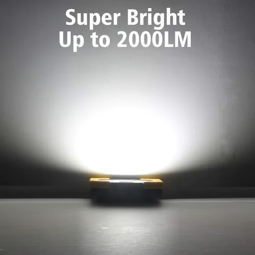 Vista 7 de T-SUN Luz de trabajo LED recargable, 30W 2000LM portátil, impermeable, paquete de 2
