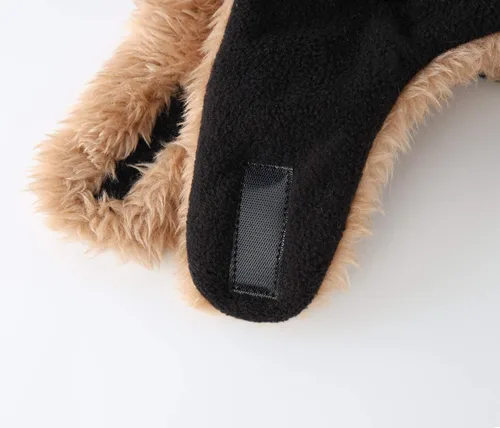 Vista 7 de Connectyle Sombrero de invierno para niños pequeños con solapa para las orejas, sombrero cálido