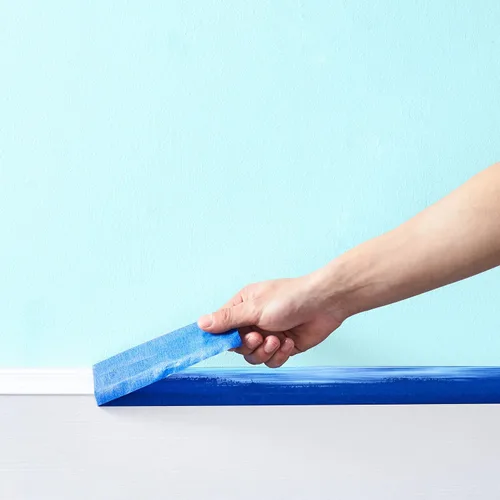 Vista 7 de Amazon Basics Cinta azul para pintores, 1.88 pulgadas x 180 pies, juego de 6 rollos