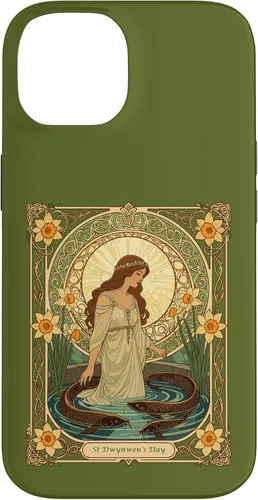 Vista 4 de Dwynwen's Well and Sacred Fish Case for iPhone 17