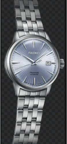 Vista 5 de SEIKO Reloj automático con esfera azul Presage SRP841J1, Azul, Moderno