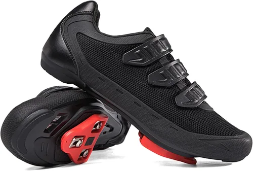 Vista 9 de Mens Womens Indoor Cycling Shoes Compatible with Peloton Bike Shoes Cycling Shoes with Delta Cleats Clip Outdoor Pedal SPD Road Bike Shoes