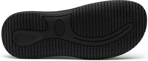 Vista 6 de Jousen Sandalias de cuero para hombre, sandalias de pescador retro para exteriores con soporte de arco para hombre