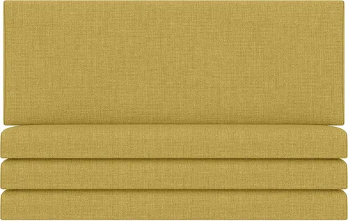 Vista 6 de Jaxx Panelist - Cabecero acolchado moderno, juego de 4 paneles para montar en la pared (cada uno de 11.25 x 30 pulgadas), tamaño Queen