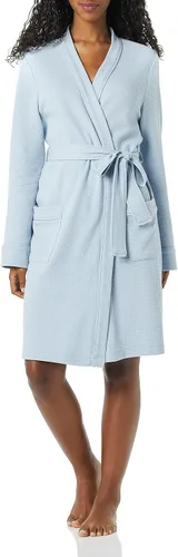 Vista 17 de Amazon Essentials Bata ligera de punto gofre de longitud media para mujer (disponible en tallas extragrandes)