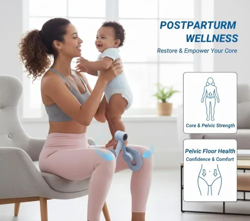 Vista 2 de Multifunctional Thigh & Pelvic Floor Trainer – Inner Thigh Exerciser for Women, Home Workout Equipment for Core & Lower Body Strengthening