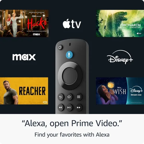 Vista 5 de Fire TV Stick 4k Select + mando Luna Pack para juegos en streaming