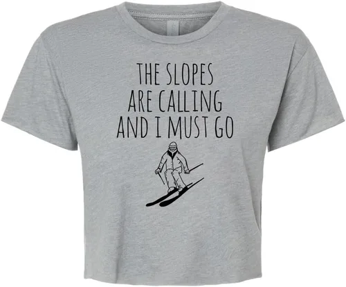 Vista 13 de Women's Screen Printed Crop Tee, Shirts With Sayings