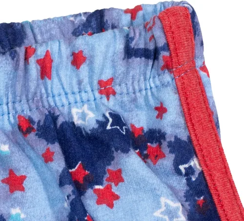 Vista 6 de DC Comics Conjunto de camiseta de la Liga de la Justicia Mujer Maravilla y pantalones cortos de delfín retro activo para bebés y niños grandes