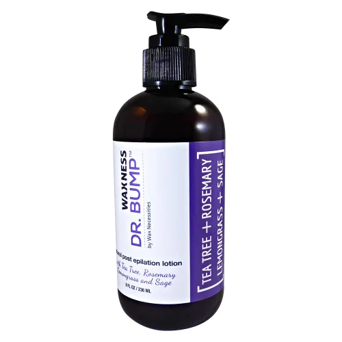 Vista 3 de Waxness Dr. Bump Natural Pre-Post Waxing Kit con loción y aceite concentrado hidrófilo que no obstruye