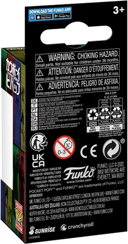 Vista 3 de Funko Pop! Llavero Cowboy Bebop - Edward en scooter con EIN