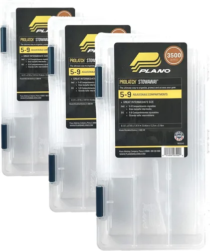 Vista 7 de Plano Molding 23600-01 - Policía con divisores ajustables, color blanco (PLA-2360001)