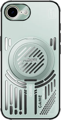 Vista 101 de Dteck Funda para iPhone 16 de 6.1 pulgadas 2024, funda de piel sintética con cierre de botón magnético, ranuras para tarjetas de crédito, función