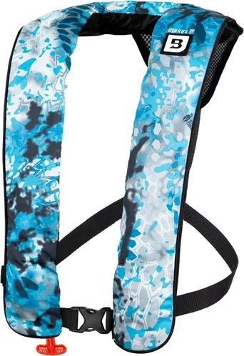 Vista 21 de BLUESTORM Cirrus26 Inflatable PFD Life Jackets for Adults US Coast Guard Approved Automatic Life Vest w/Manual Override Convertibility