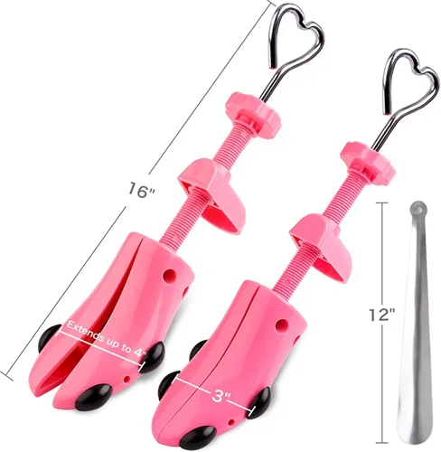 Vista 6 de Ensanchador de zapatos para mujeres y hombres, pies anchos, ajustable en 4 direcciones, ampliador de zapatos