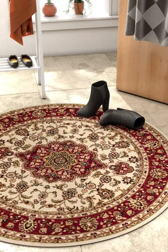 Vista 11 de Well Woven - Alfombra tradicional Barclay Medallion Kashan, Polipropileno
