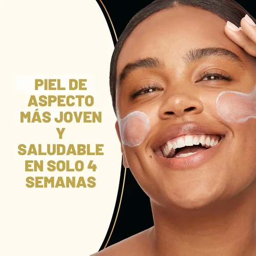 Vista 4 de Olay Loción hidratante facial SPF 30 efectos totales para piel seca, 7 beneficios incluyendo minimizar los poros, antienvejecimiento, 1.7 oz