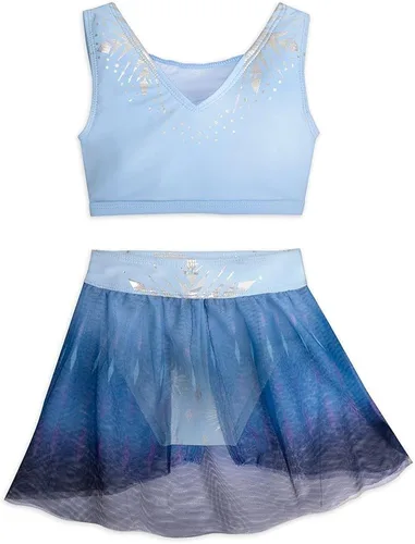 Vista 3 de Disney Frozen 2 Deluxe - Conjunto de traje de baño para niñas