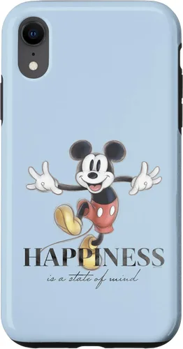 Vista 25 de Disney 100 aniversario Mickey Mouse D100 Quote Happiness Case para iPhone 17