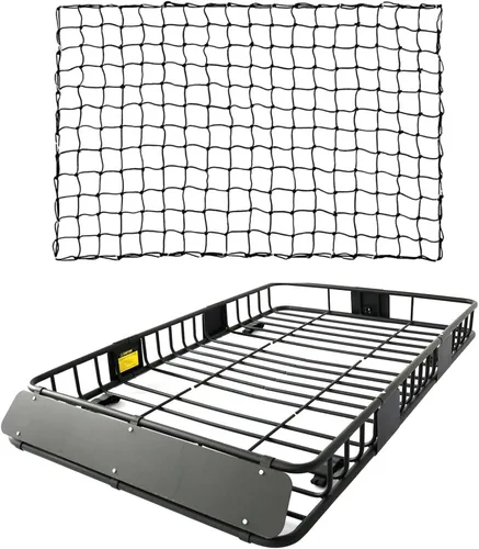 Vista 7 de Leader Accessories - Juego de portaequipajes de techo LA 150 lbs Capacity, Alloy Steel with Rust-Resistant , Easy Assembly, Extra Storage for
