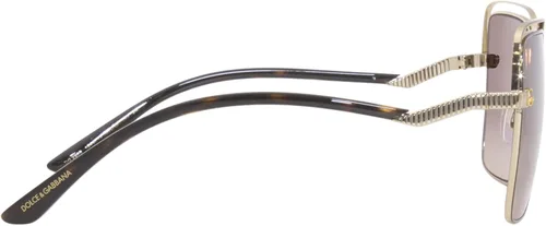 Vista 3 de Gafas de sol Dolce Gabbana DG 2268 134413 Dorado Marrón Dorado Marrón Gold Brown 5915140