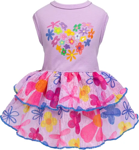 Vista 21 de Fitwarm Ropa de perro 100% algodón American Cutie para el 4 de julio, ropa para perros del Día de los Caídos, vestidos patrióticos, vestido de Cutie