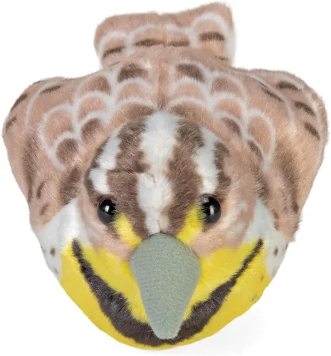 Vista 2 de Wild Republic Audubon Birds Western Meadowlark - Peluche con auténtico sonido de pájaro, animal de peluche, juguetes de pájaros para niños y pájaros