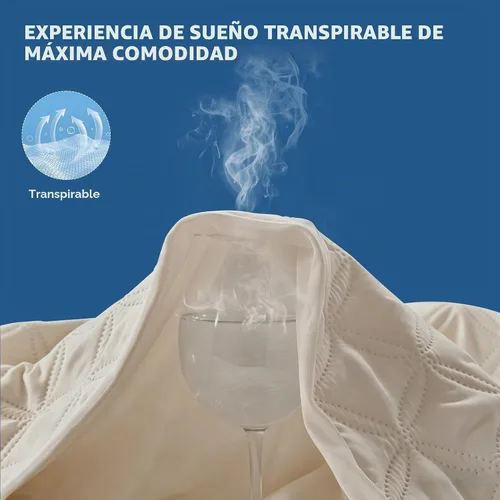 Vista 5 de BEDLORE Paquete de 2 protectores de colchón impermeables, tamaño individual, silencioso, con bolsillo profundo ajustado para 6 a 15 pulgadas