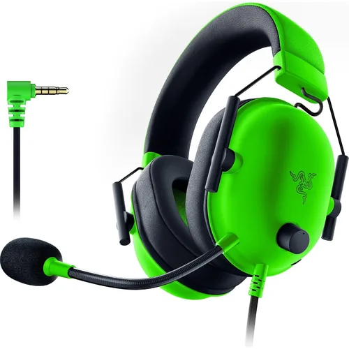Vista 17 de Razer BlackShark V2 X PlayStation Gaming Headset: 50mm Drivers - Cardioid Mic - Lightweight - Comfortable, Noise Isolating Earcups - for PS5, Xbox