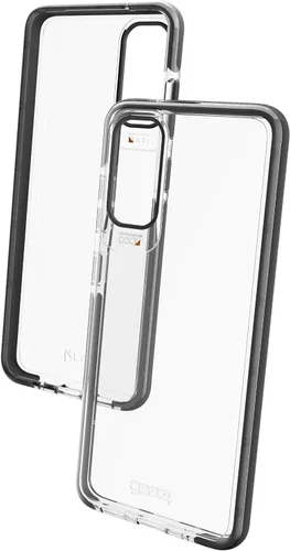 Vista 4 de ZAGG Gear4 Hackney 5G - Funda diseñada para Samsung Galaxy S20, protección avanzada contra impactos por D3O, con tecnología 5G Plus, color negro