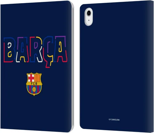 Vista 11 de Head Case Designs Funda de piel con licencia oficial del FC Barcelona Barca Crest Graphics para Apple iPad Air 2020/2022