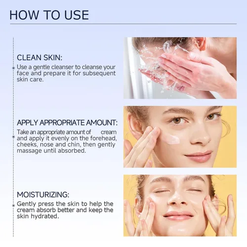 Vista 7 de Crema de colágeno con retinol, crema facial antienvejecimiento que reduce las líneas finas y las arrugas, hidratante diario para mujeres y hombres