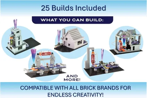 Vista 11 de Snap Circuits BRIC: Estructuras Kit de exploración de módulo y electrónica Más de 20 proyectos de matriz y módulo Manual de proyecto a