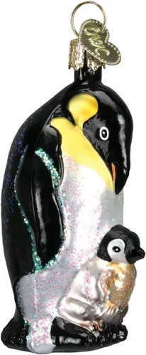 Vista 7 de Old World Christmas Colección de pingüinos bailarines adornos de vidrio soplado