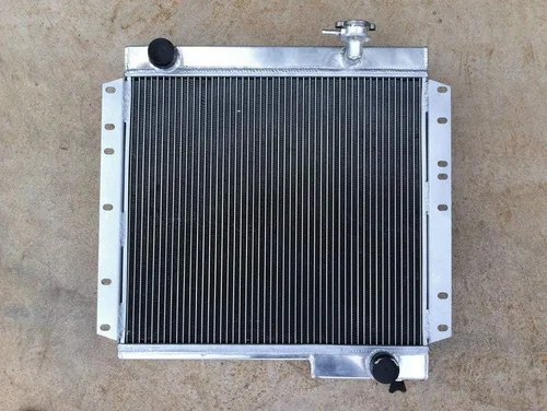 Vista 3 de Compatible con radiador de aluminio para Toyota Land cruiser FJ40 FJ45 landcruiser 1970-1980 79 MT
