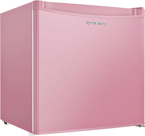 Vista 13 de Upstreman - Mini refrigerador de 1.7 pies cúbicos con congelador, acero inoxidable -FR17