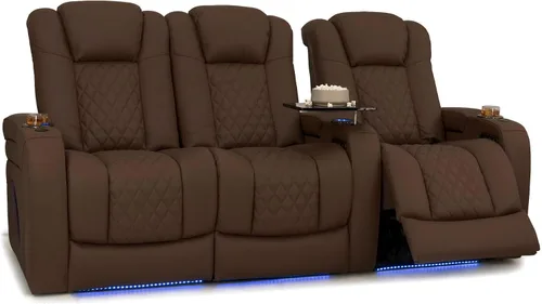 Vista 14 de Seatcraft Virtuoso 365 - Asiento de cine en casa (3 unidades), color ébano