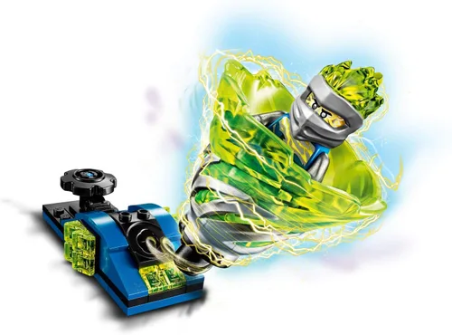 Vista 6 de LEGO NINJAGO Spinjitzu Slam Jay 70682 Kit de construcción (72 piezas)