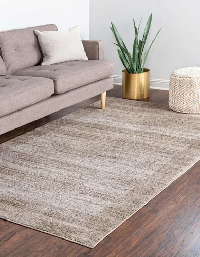 Vista 4 de Unique Loom colección Del Mar - Alfombra Abigail (4' 1" x 6' 1" Rectangular, Beige/ Marfil)