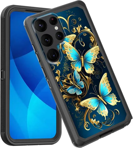 Vista 182 de Funda para Galaxy A14 5G, a prueba de golpes, 3 capas, protección de cuerpo completo, resistente, de alto impacto, para Samsung Galaxy A14 5G de 6.6
