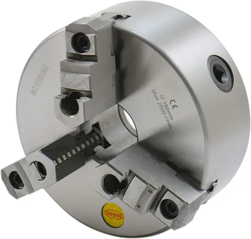 Vista 6 de Shars Portabrocas de torno de desplazamiento autocentrante de 5" y 3