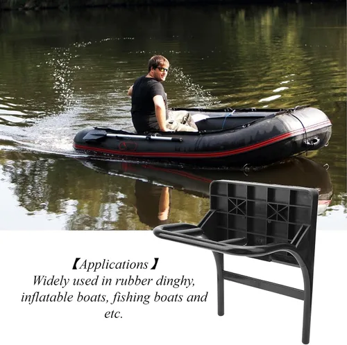 Vista 3 de Kit de montaje de motor para barcos inflables, PVC inflable de barco de 42.3 onzas, motor de kayak, soporte de barco inflable, raqueta de montaje