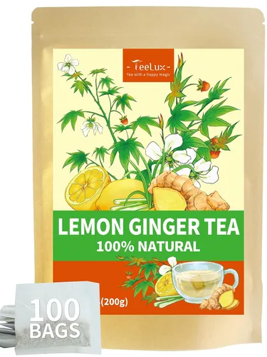 Vista 67 de TeeLux - Bolsas de té de cebada, sabor a nuez y tostado, sin cafeína, 0.07 oz x 50 bolsas Té de grano de cebada asada con aroma a nuez, sin