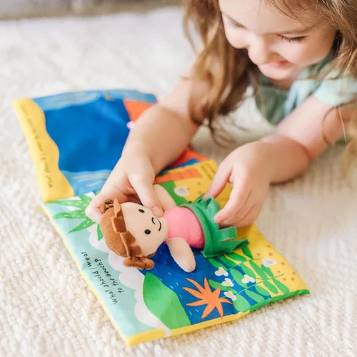 Vista 2 de Libro suave de actividades para bebé Melissa & Doug, What Should I Wear?