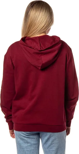Vista 5 de Bioworld Harry Potter Hogwarts Alumni House Crest - Sudadera ligera con cremallera para mujer