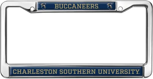 Vista 115 de Texas A&M University - Texarkana Mascot - Marco de metal estándar para placa de matrícula de tamaño completo